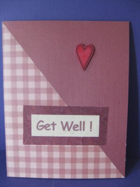 Get well/heart
