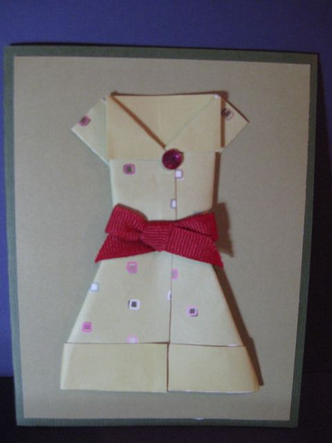 origami dress