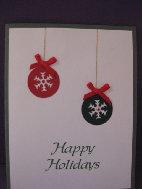 red/green ornaments
