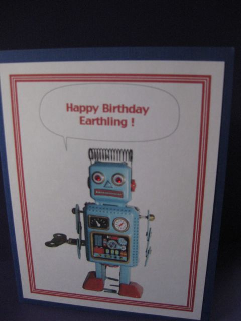 robot birthday