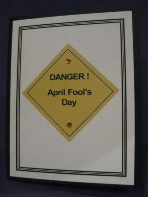 Danger/April Fool