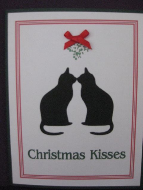 cats kissing