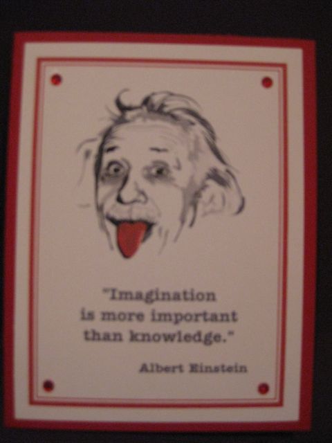 Einstein/imagination