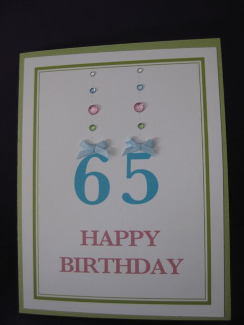 Sixty-five birthday
