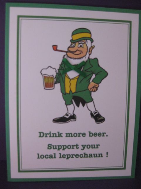 Leprechaun/beer