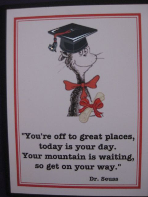 Dr. Seuss/Graduation