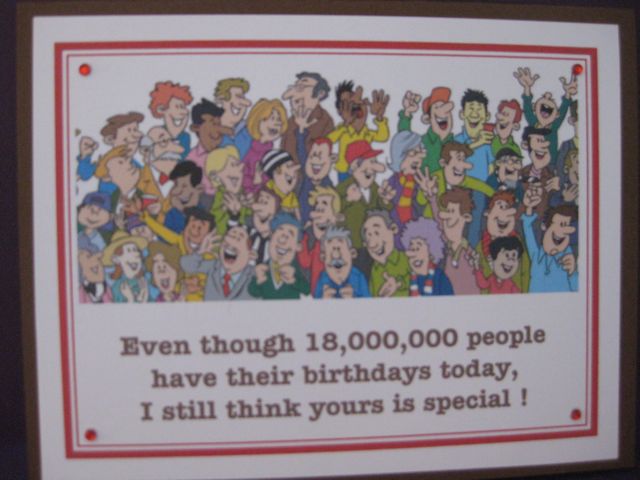 18,000,000 birthdays