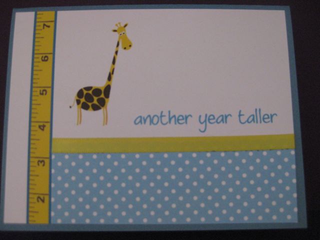 Another year taller