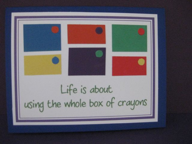 whole box of crayons