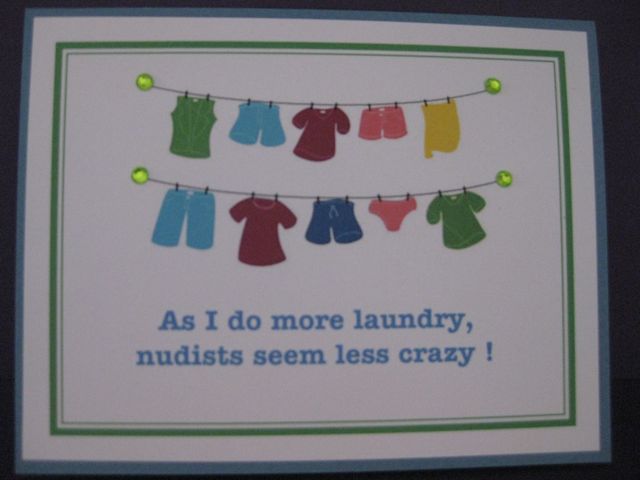 Laundry/nudists