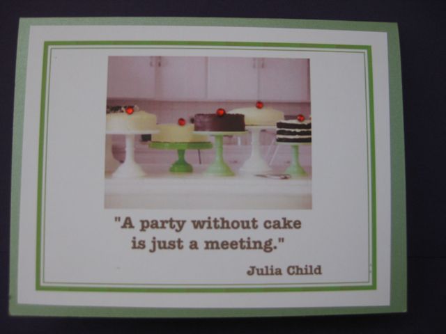 A party without cake