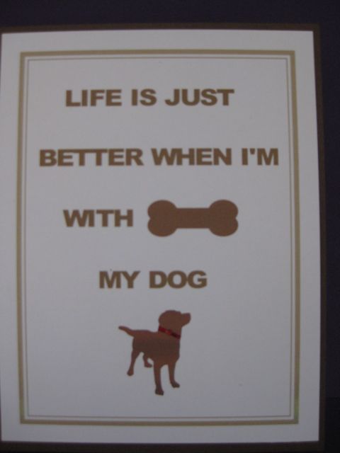 Life is better with dog