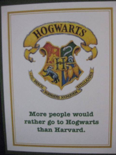 Hogwarts vs. Harvard
