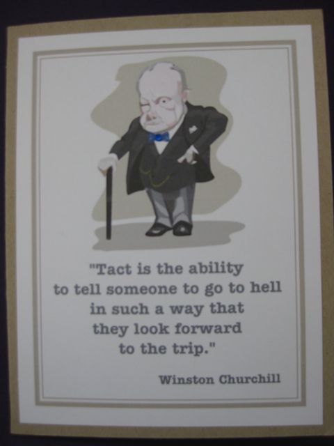 Winston Churchill/Go to hell