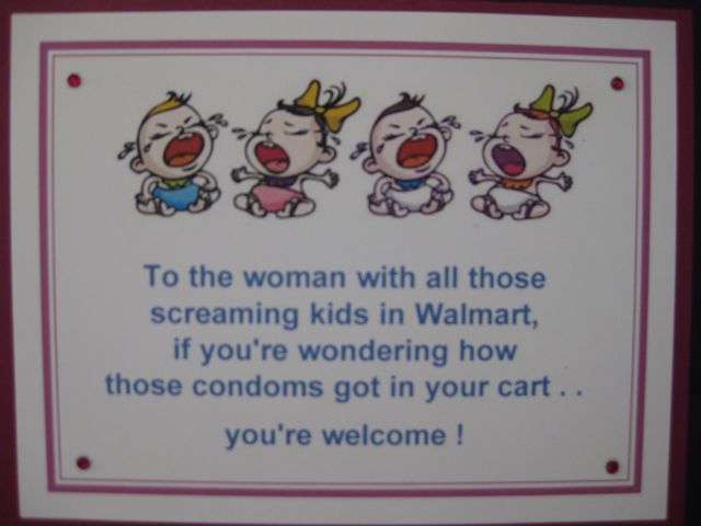 Crying children/Walmart