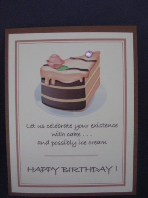celebrate existence/cake
