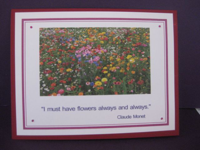 Monet/flowers