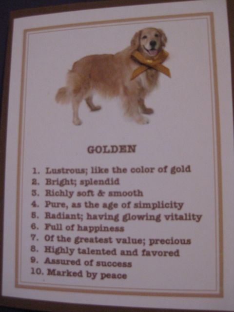 Golden definition