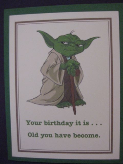Yoda/Old you have become