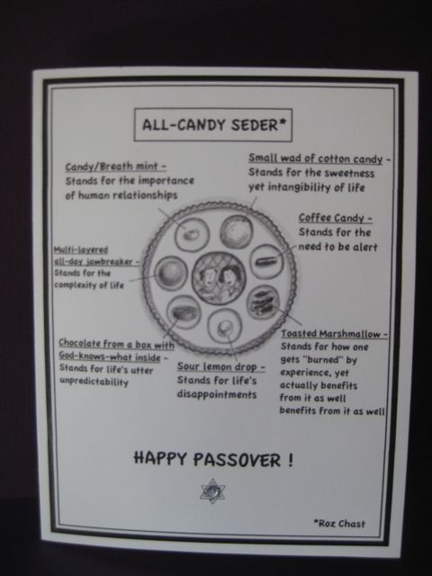Candy Seder Plate