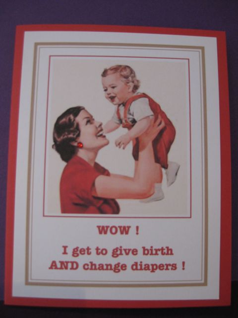 Change diapers/give birth