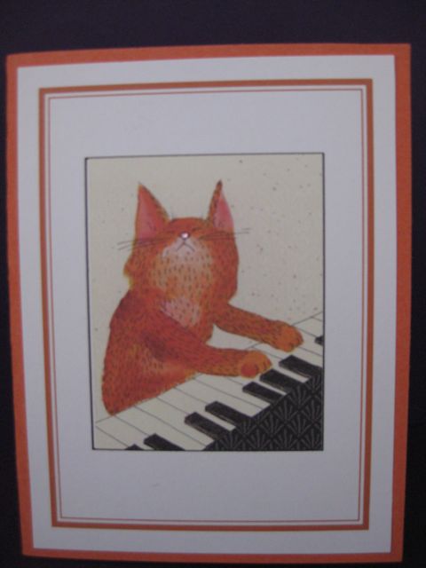 Cat/piano