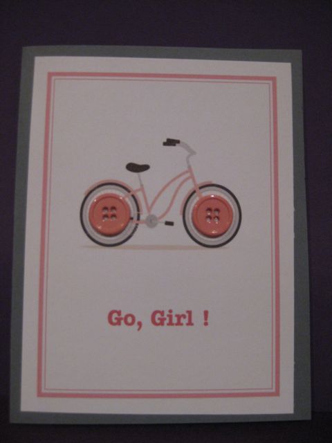 Bicycle/pink/go girl