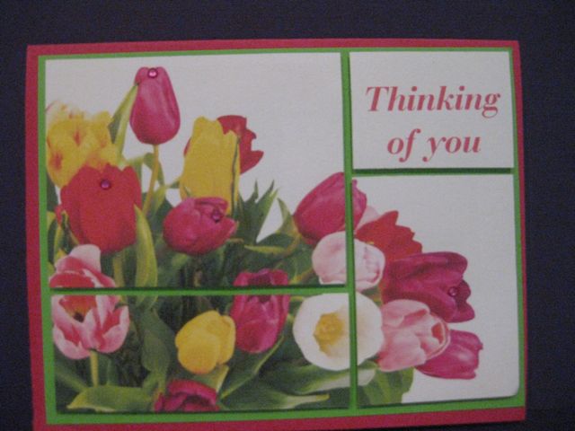 Thinking of you/flowers