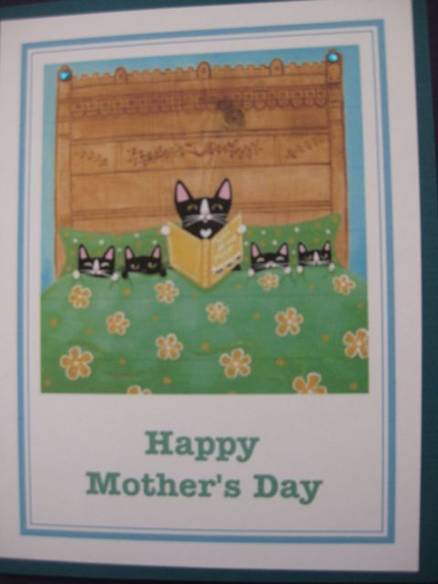Cat/kittens/Mother's Day