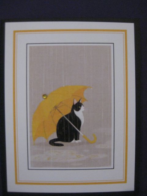 Cat/umbrella