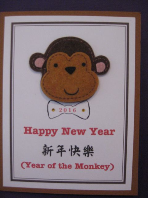 Monkey face/New Year