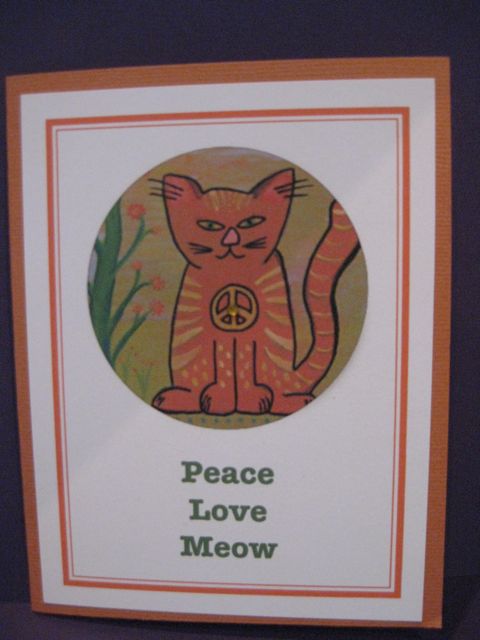 Peace, Love Meow