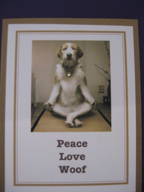 Peace, Love, Woof