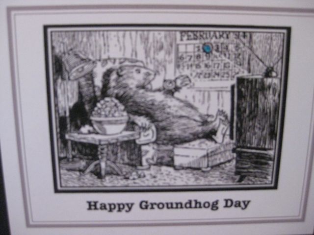 Groundhog/calendar