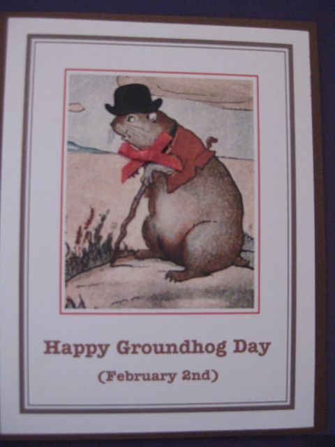 Old fashioned groundhog