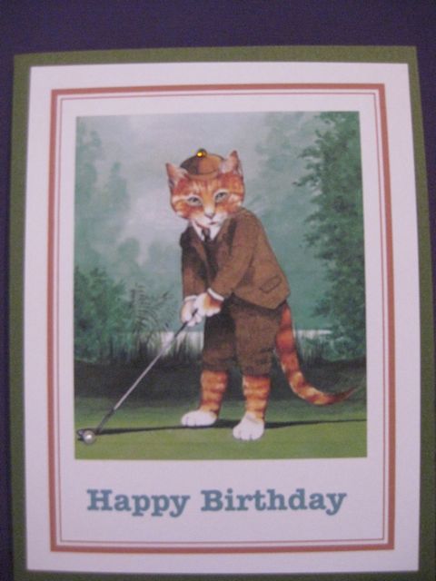Cat/golfing