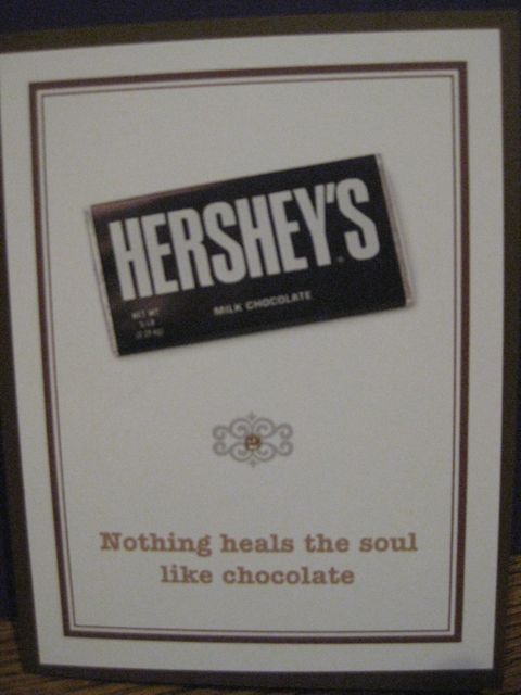 Chocolate/good for soul