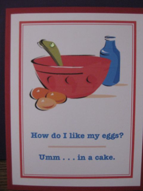 Eggs/in cake