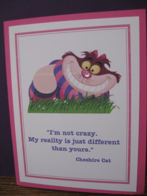 Cheshire cat/reality