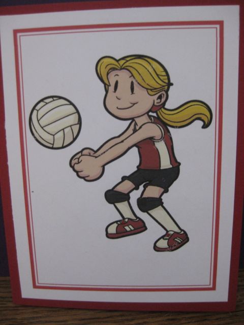 Volleyball girl