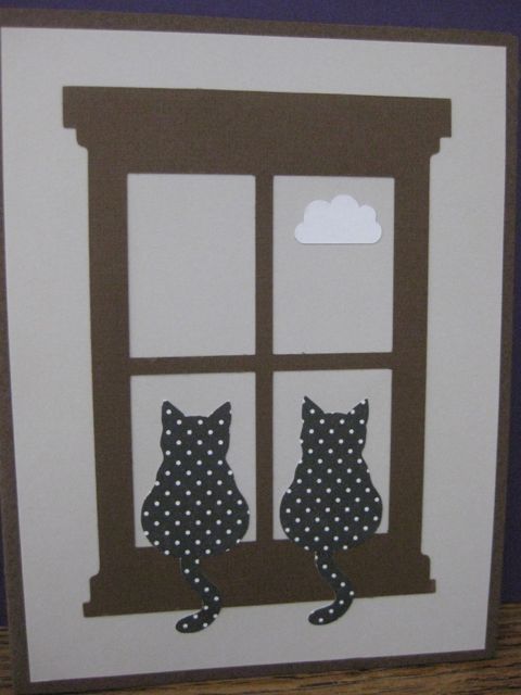 Cats/window frame