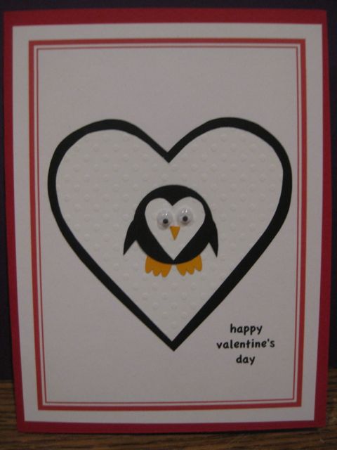 Penguin valentine