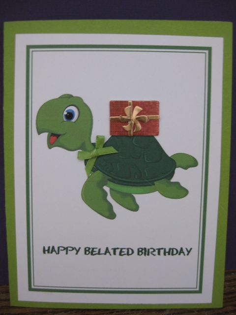 Turtle/belated birthday