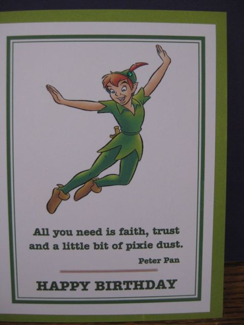 Peter Pan/B'day