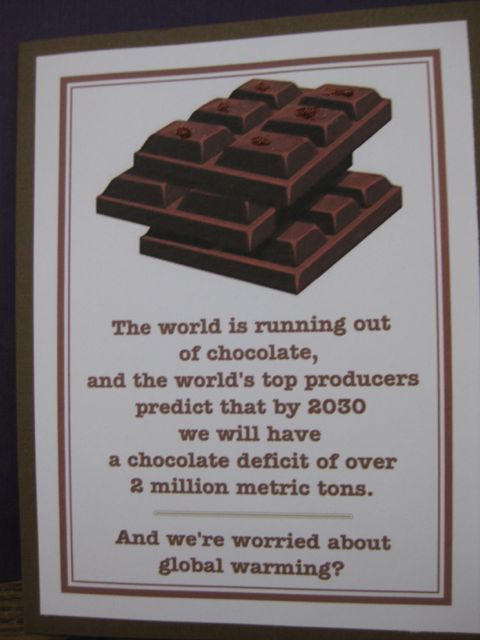 Chocolate deficit