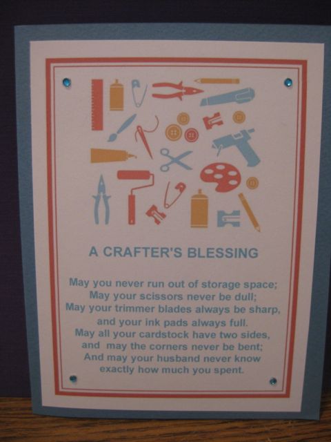 Crafter's blessing