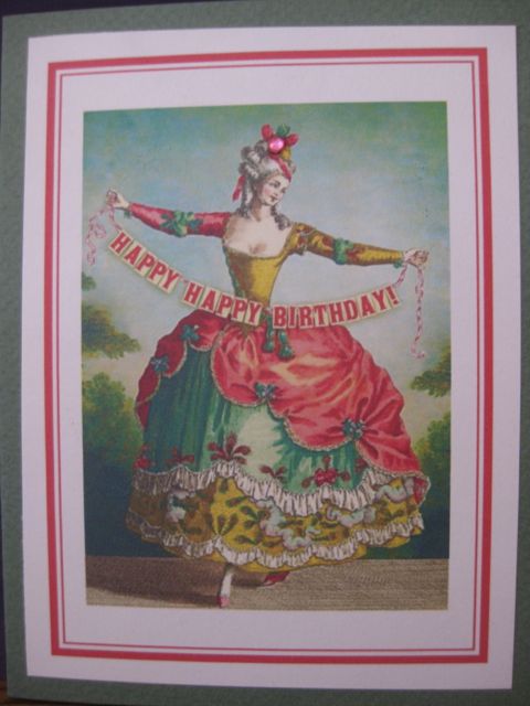 Old birthday card