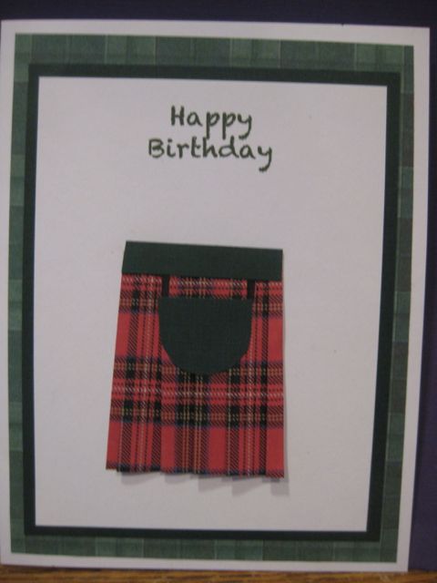 Scottish birthday