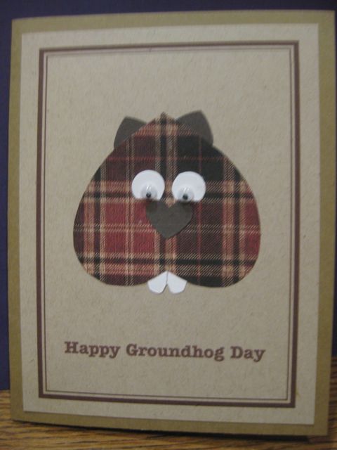 plaid groundhog