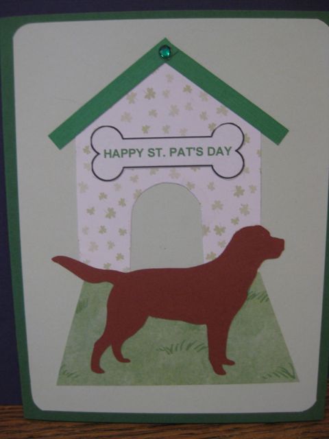 Dog/Doghouse/St. Pat's